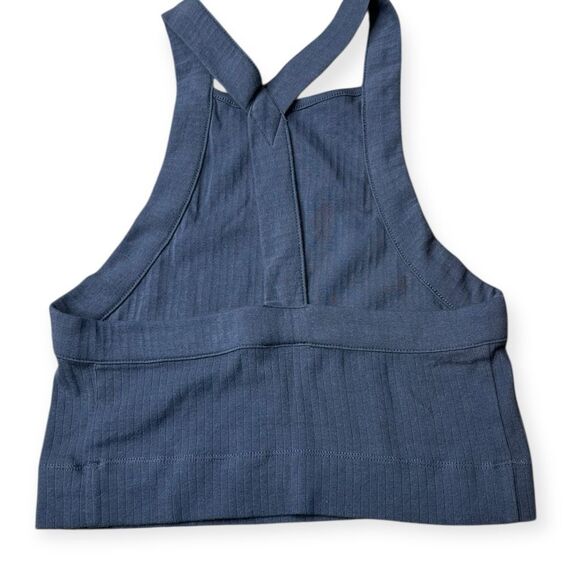 INTIMATELY FREE PEOPLE Women’s Dark Gray Sleeveless Catch Up Crop Brami Size Med - Picture 7 of 7